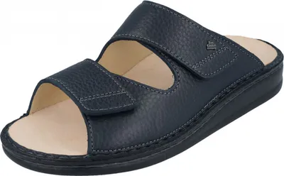 Produktbild von Finn Comfort Riad Herren Pantolette in Blau, Größe 47