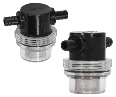 Wasserpumpenfilter 50 Mesh, Inline-Sedimentfilter, 3/8" & 1/2" Anschlüsse