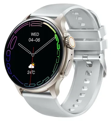 Produktbild von Emporia WATCHjoy 3,63 cm (1,43") AMOLED Digital 466 x 466 Pixel Silber