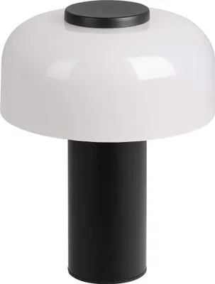 Immagine prodotto di EGLO Lampada da tavolo ricaricabile a LED 900984 nero/bianco, 2,25 W, 250 lm, CCT, IP44