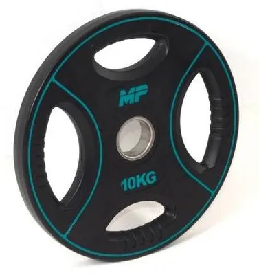 Zdjęcie produktu dla Muscle Powerpoliuretan – obciążnik z 4 uchwytami, 10 kg – 50 mm