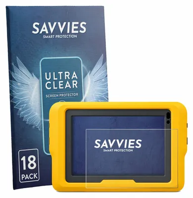 Produktbild von 18x Für Fluke 832 Schutzfolie Savvies Displayschutz Display Schutz Folie Klar Transparent