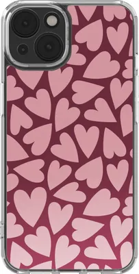 Image de étui imoshion Design pour l'Apple iPhone 14 - Hearty Blush