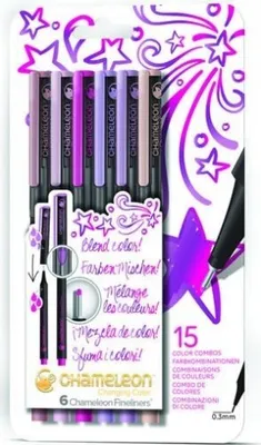 Obrázek produktu pro Fineliner CHAMELEON, 6 ks přírodní