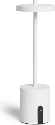 Produktbild von LED Tischlampe tragbar mit wiederaufladbarem USB-Akku Jawania Weiß