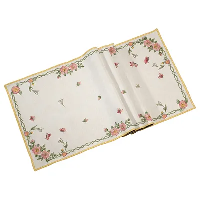 Productafbeelding van Villeroy & Boch Spring Fantasy wandkleed, rechthoekig, meerkleurig, katoen, polyester, machinewasbaar, 40 °C, 490 mm