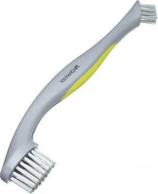 Produktbild von KitchenCraft - 2-in-1 Reinigungsbürste de Kunststoff, Grau, 28 cm