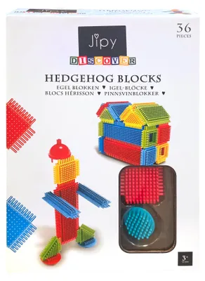 Immagine prodotto di KiddyGo Nopper - Mattoncini da costruzione - Giocattolo da costruzione - 36 pezzi - colorati - creativi
