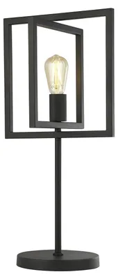 Obrázok produktu pre Stolová lampa, čierna oceľ, V 60,5 cm