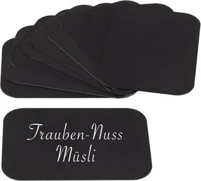 Produktbild von APS 37 Beschriftungskarten, 10er-Set, PVC, 7,5 x 5 cm