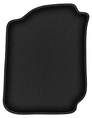 Produktbild von Fahrermatte Velours für Toyota Land Cruiser J90 / J95 1996-2001 (Geländewagen) – 1-tlg, Schwarz, passgenau – Wielganizator DURBAN