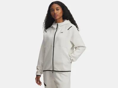 Obrázek produktu pro Under Armour Unstoppable Fleece Fz - summit white, Größe:S