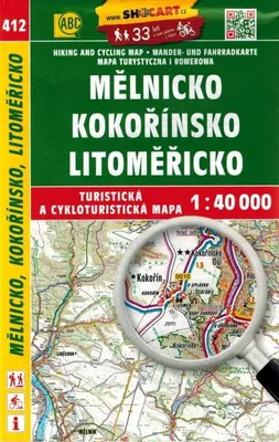Produktbild von Wanderkarte Tschechien Melnicko, Kokorinsko, Litomericko 1 : 40 000