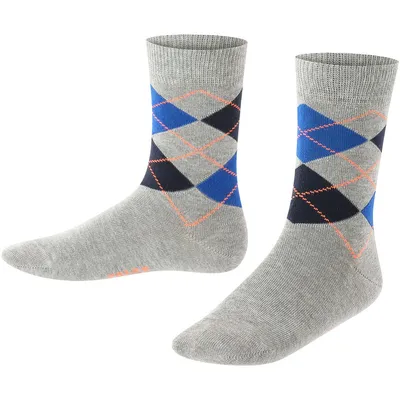 Produktbild von FALKE Classic Argyle Socken Kinder light grey 39-42