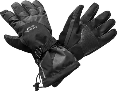 Immagine prodotto di BLACK CREVICE - Guanti sportivi invernali da donna e da uomo | Colore: Nero | Taglia: L