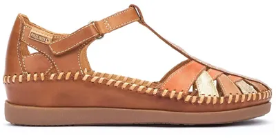 Obrázek produktu pro Pikolinos Dámské kožené sandály na klínku Cadaques W8K-0705C1, velikost:41 EU, barva:Brown