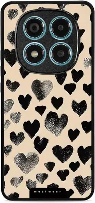 Produktbild von Handyhülle für Xiaomi Redmi Note 14 Pro 4G, Mobiwear Glossy Case, Beige Liebe
