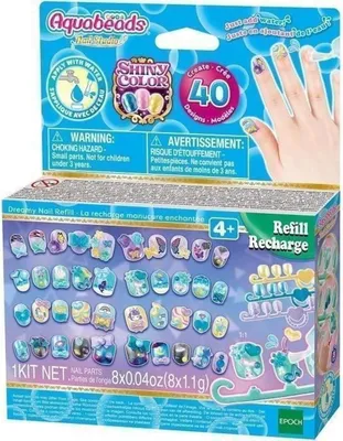 Obrázok produktu pre AQUABEADS nálepky na nechty 35009