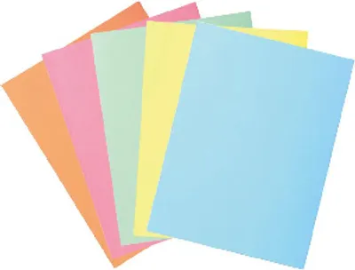 Produktbild von Exacompta 5x 50er Aktenmappe 2 Klappen SUPER 210 24x32cm - sortiert - 332000E