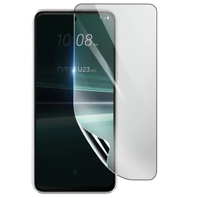 Zdjęcie produktu dla 3mk, odporny na wstrząsy i zarysowania hydrożelowy ochraniacz ekranu do Htc U23 Pro, przezroczysty