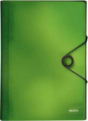 Produktbild von LEITZ Projektmappe Solid A4 PP 6 Fächer hellgrün