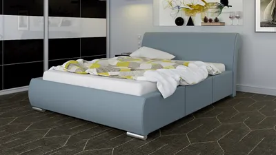 Produktbild von Polsterbett Bett Doppelbett BALDO 180x200cm inkl.Bettkasten