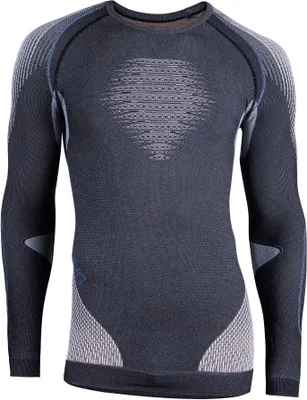 Produktbild von UYN Man Evolutyon Funktionsshirt Melange langarm anthrazit melange/nude/avio XXL