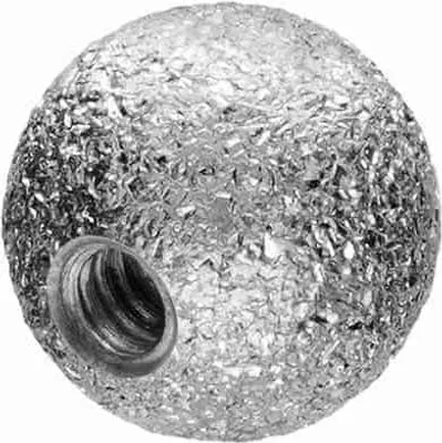 Produktbild von Chirurgenstahl Schraubkugel DIAMANTOPTIK Silber Gewinde: 1,6mm | Kugelgröße: 5mm