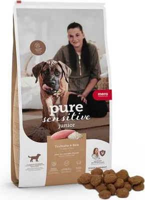 Produktbild von Mera Dog Pure Junior Truth & Reis 4kg