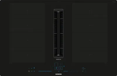 Produktbild von Siemens iQ700 EX807NX68E, Schwarz, Integriert, 80 cm, Zonen-Induktionskochfeld, Glaskeramik, 4 Zone(n)
