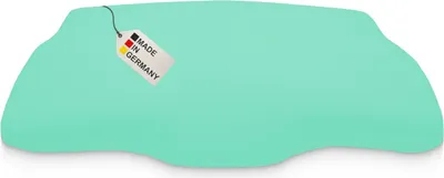 Produktbild von Kissenbezug für Derila Memory Foam Kissen : Farbe - Türkis, Größe - Queensize (30 x 50 cm)