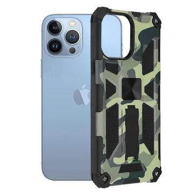 Produktbild von Techsuit Blazor Back Cover Hülle für Apple iPhone 13 Pro Max - Grün