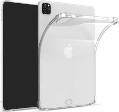 Produktbild von Hülle Kompatibel mit Apple iPad Pro (13.0) (2024) - Transparent Silikon Cover Case Schutzhülle