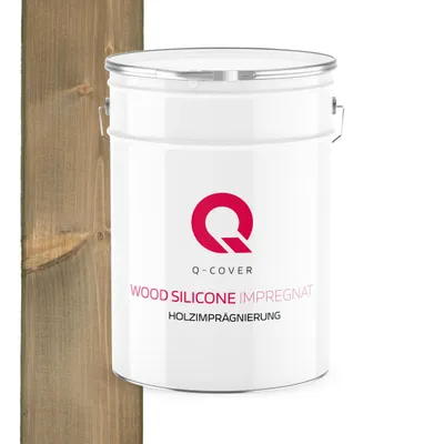 Produktbild von Holzimprägnierung | Grau-beige 10L 2In1 Holzschutz |  Farbimprägnierung |  Imprägniermittel Holzschutz |mittel Imprägnierung Abperleffekt