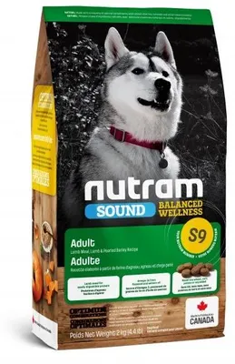 Productafbeelding van Nutram Adult Lamb Dog S9 2KG