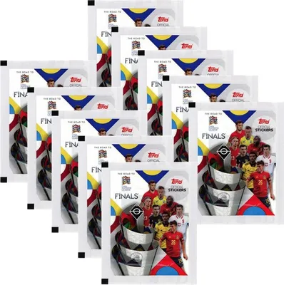 Image de Topps - Road to UEFA Nations League - Sammelsticker - 10 Tüten