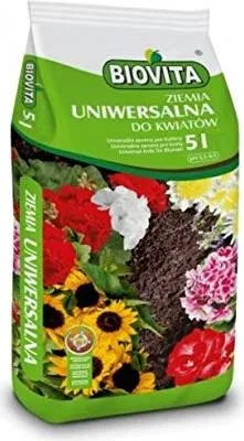 Produktbild von BIOVITA Universalboden 5L Mehrkomponentensubstrat Pflanzenerde Gebrauchsfertig Erde Natürlichen Ursprungs