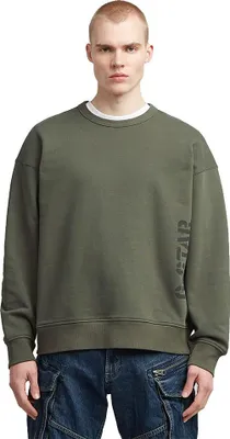 Image de G-star Sprayed 89 Gr Loose Fit Sweatshirt Vert S Homme Vert S