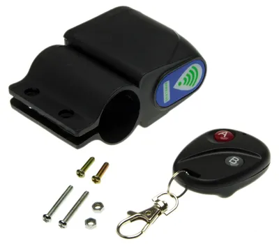 Alarmanlage Vibration Alarm Sirene mit Fernbedienung für Fahrrad Bike Roller – Produktansicht