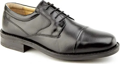 Obrázek produktu pro Roamers pánská kožená obuv Gibson DF609 (49,5 EU) (Black)
