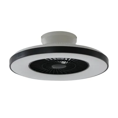 Produktbild von Lindby Smart LED-Deckenventilator Paavo schwarz leise Tuya