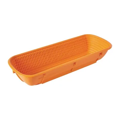 Produktbild von Schneider rechteckiger Brotgärkorb 1000g Orange