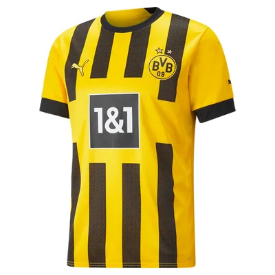 Produktbild von Puma BVB Borussia Dortmund Herren Trikot Season 2022/2023, Farbe:Cyber Yellow, Textil:M