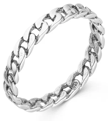 Produktbild von MATERIA by Matthias Wagner Panzerketten Ring Silber 925 SR-84