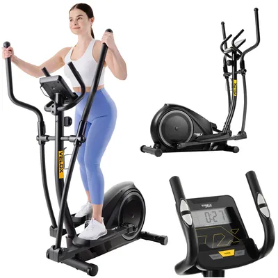 Produktbild von TREX SPORT Crosstrainer für zuhause TX-450CT VELOX | Ellipsentrainer 16-stufiger Widerstand, 7 kg Schwungmasse | Display, Tablet-Halterung, bis 120 kg