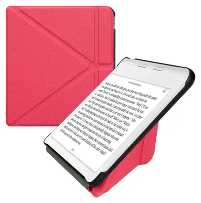 Produktbild von kwmobile Schutzhülle für Kobo Kobo Libra Colour / Tolino Vision Color Hülle - Kunstleder Case - eReader Klapphülle mit Auto Sleep Funktion - Cover mit