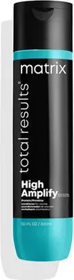 A bottle of Matrix Total Results High Amplify Conditioner.
