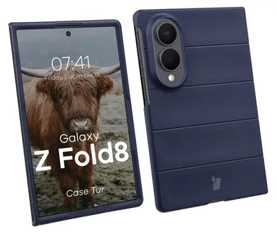 Produktbild von Robuste Handyhülle für Galaxy Z Fold8, Bizon Case Tur, Dunkelblau