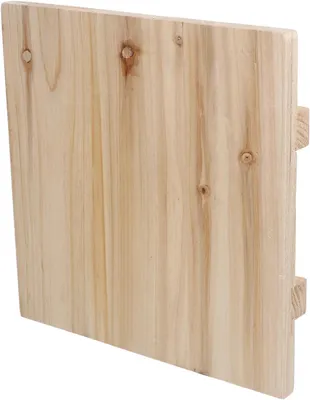 Productafbeelding van Tofu Pers - Kaasvorm Sojakaas Pers - Zelf Tofu Maken - Gemaakt van Hout - 29.5 x 29.5 cm - Beige