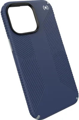 Immagine prodotto di Custodia per Apple iPhone 15 Pro Max - Cover posteriore Speck Presidio2 Grip - Blu